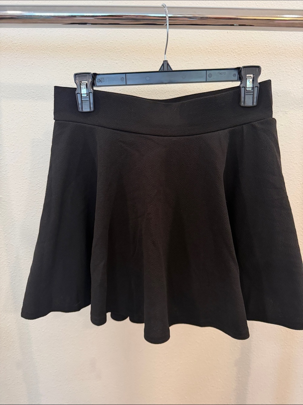 Black Circle Skater Skirt